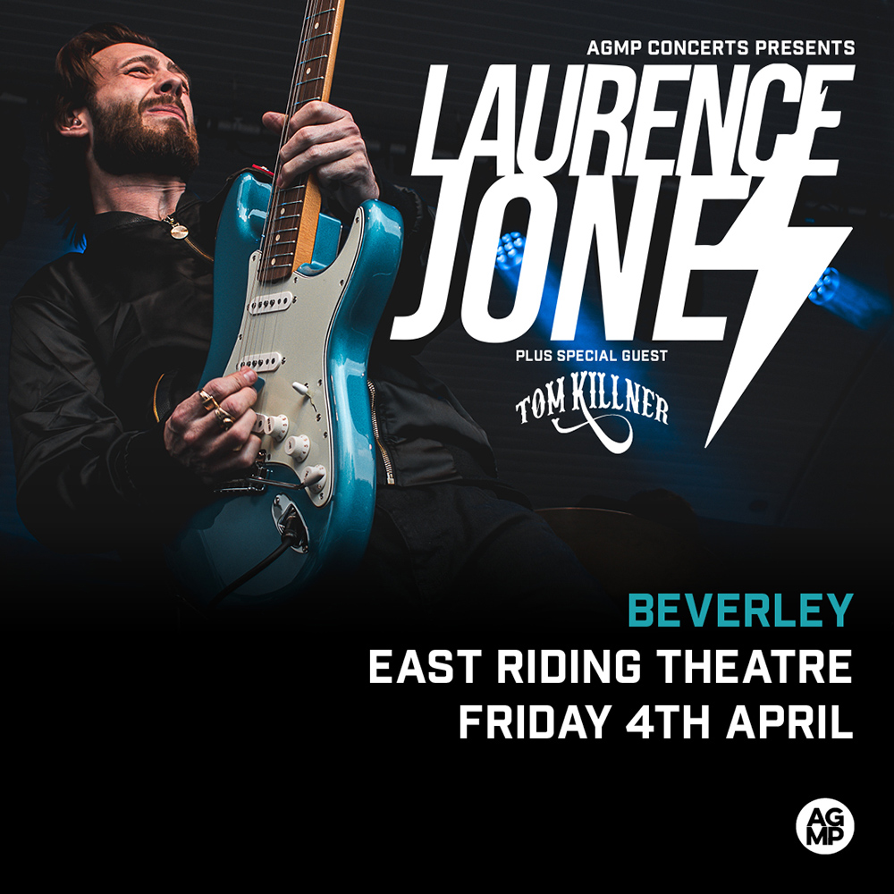 Laurence Jones plus special guest Tom Killner