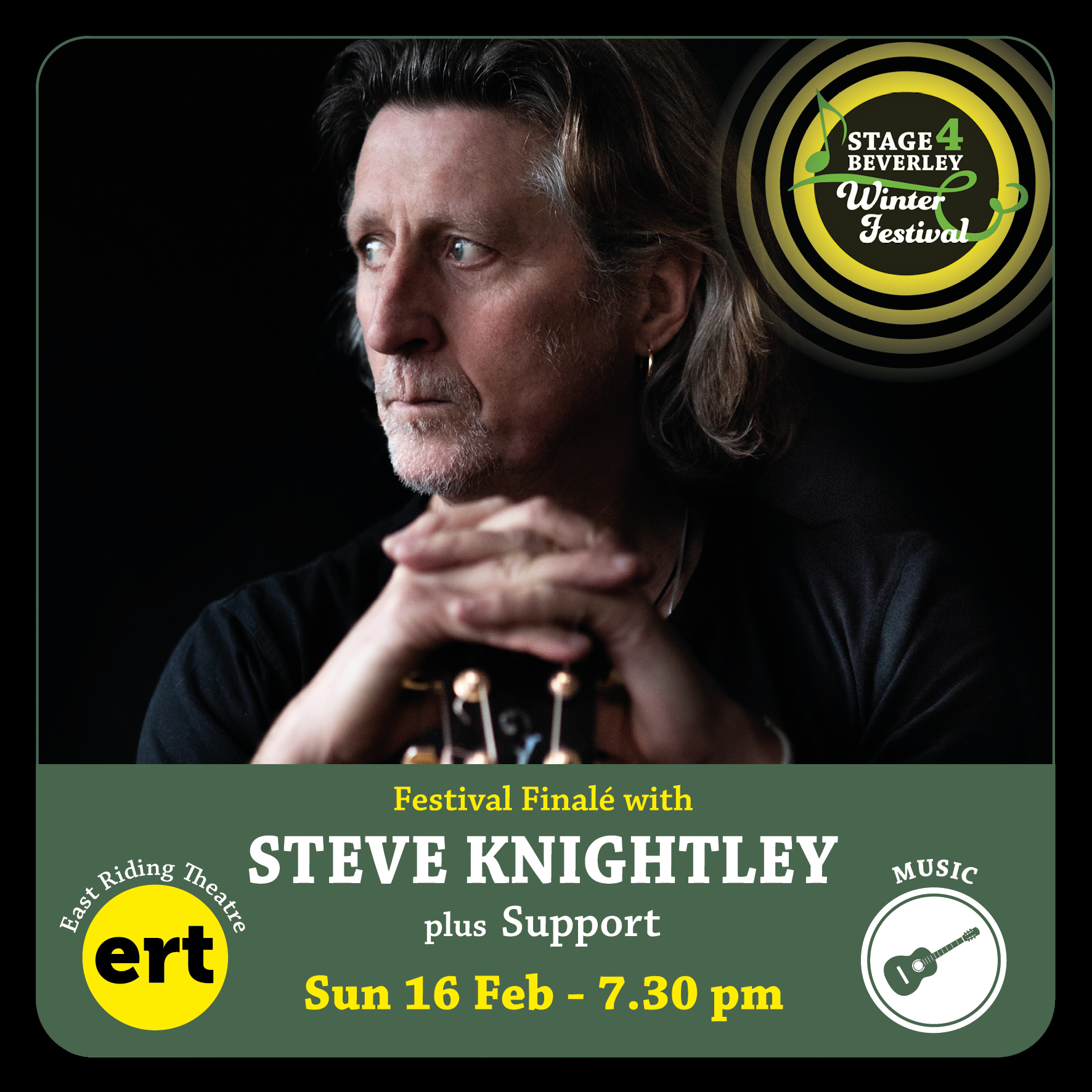 Stage4Beverley Winter Festival | Finale Concert with Steve Knightley plus Support