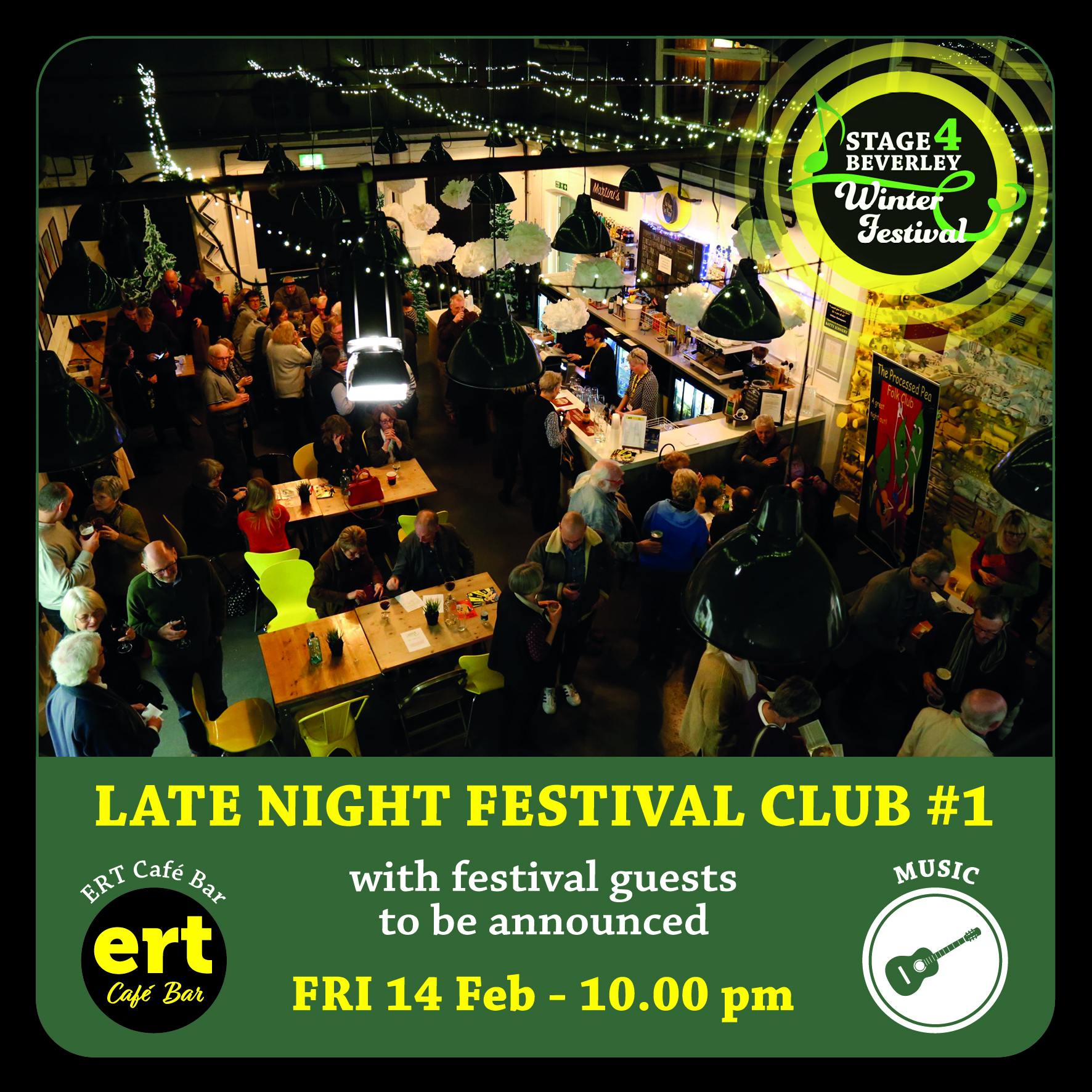 STAGE4BEVERLEY | Friday Late Night Festival Club #1