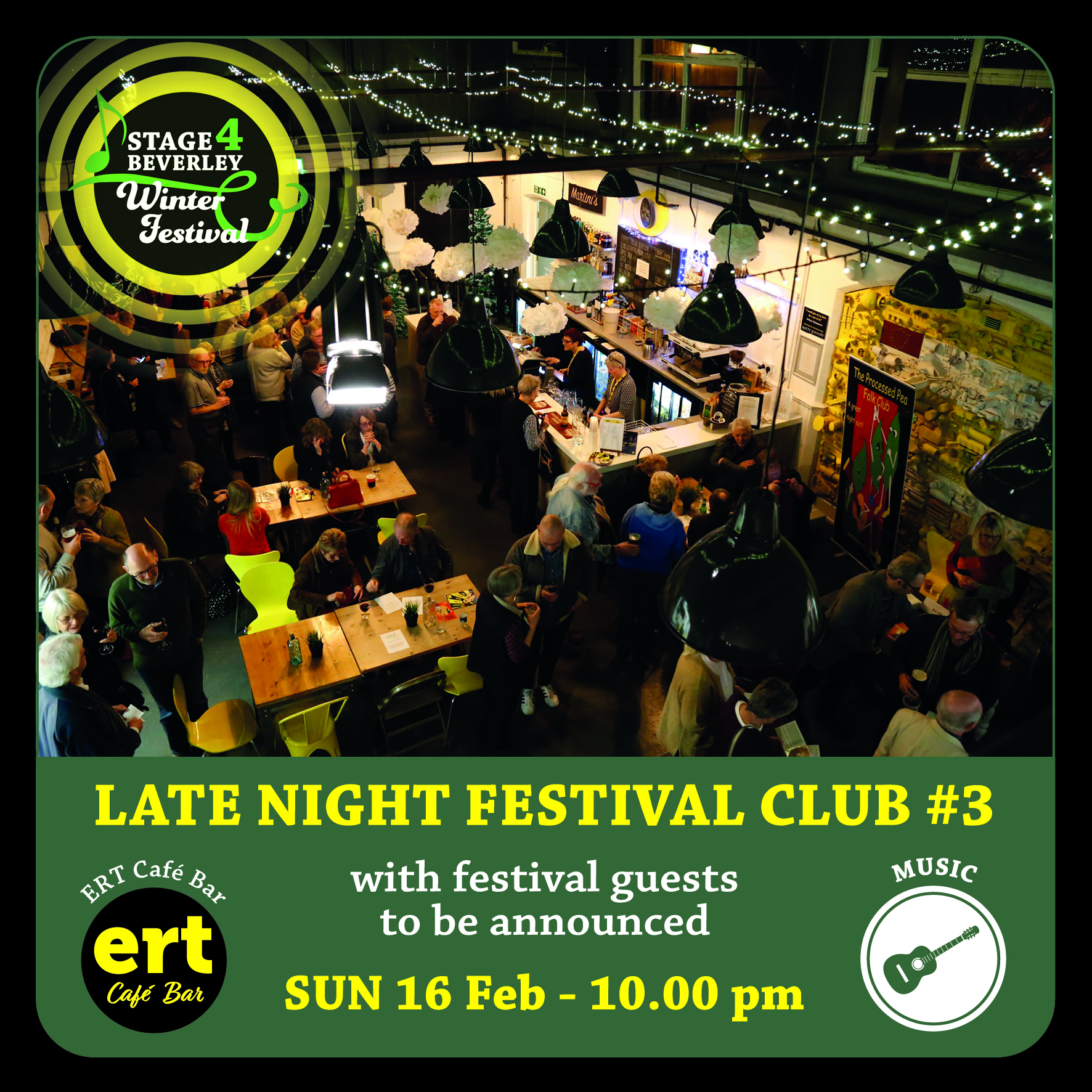 Stage4Beverley | Sunday Late Night Festival Club #3 with the Nick Rooke Band