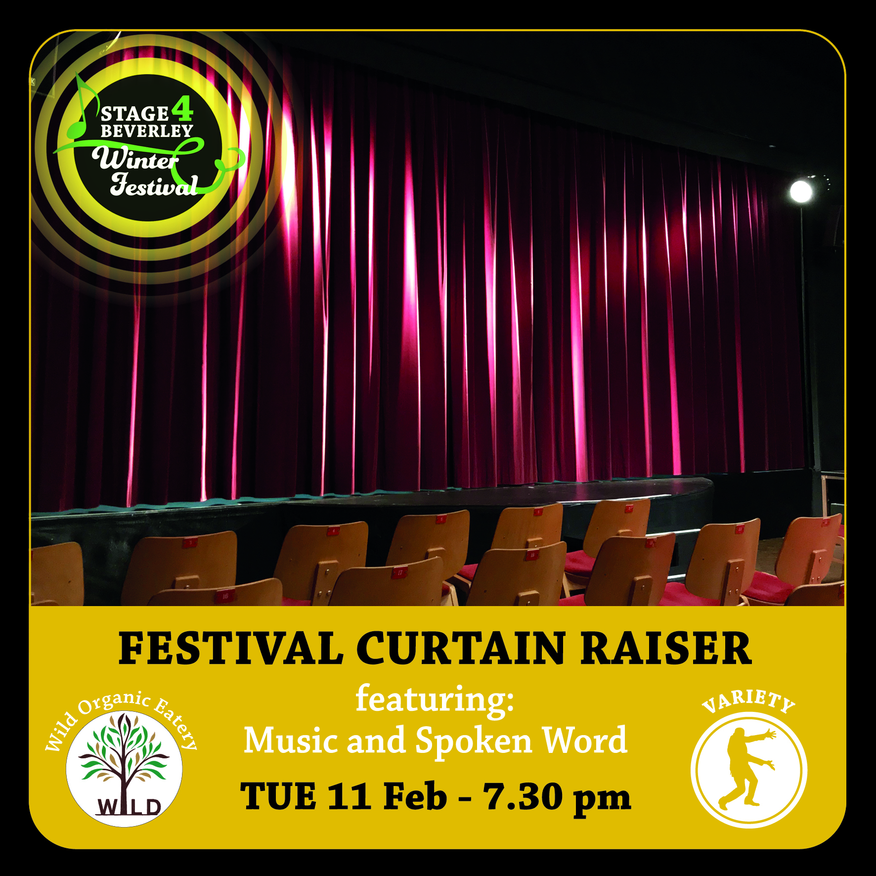 Stage4Beverley Winter Festival | Festival Curtain Raiser