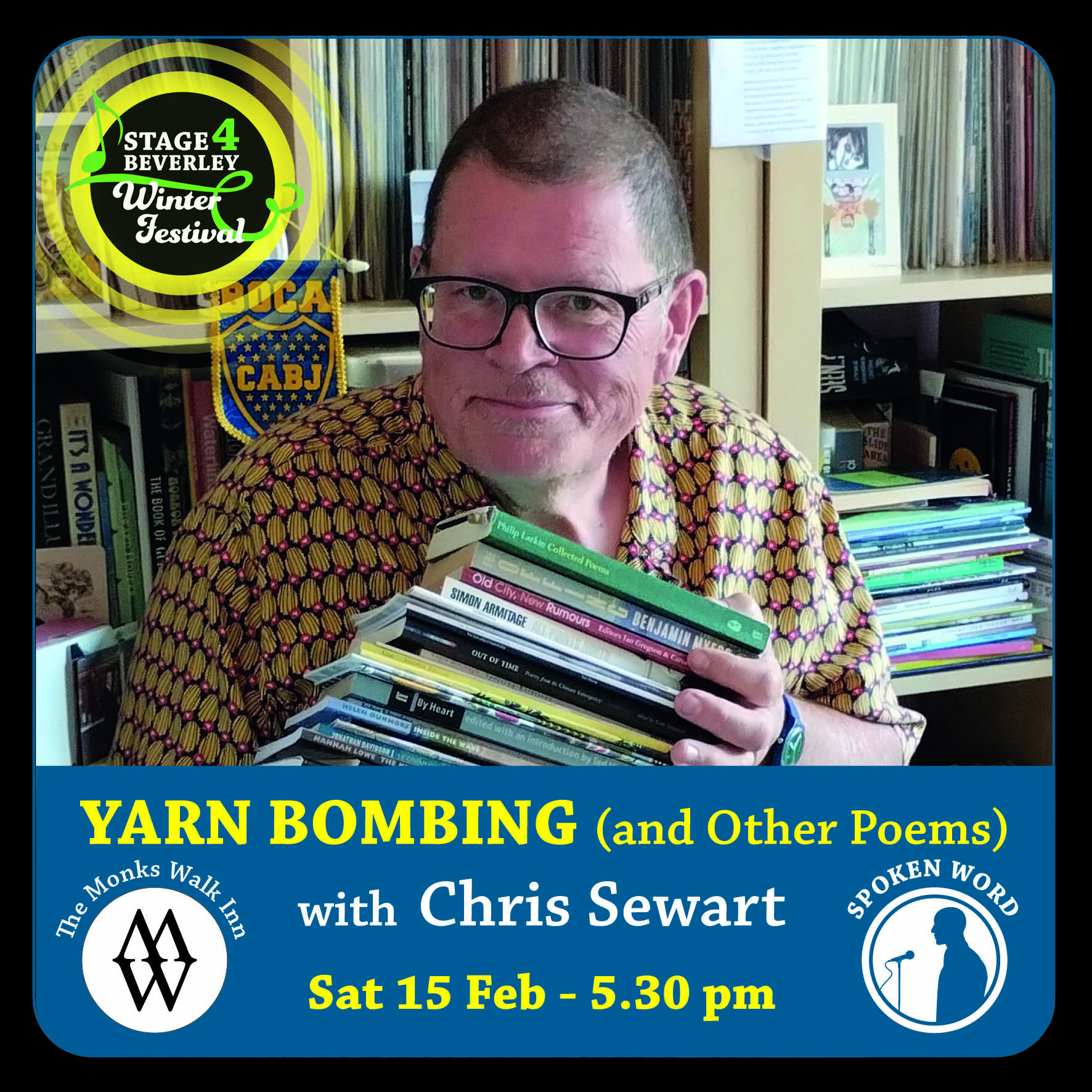 Stage4Beverley Winter Festival | Yarn Bombing and Other Poems